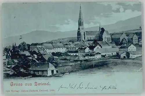 Zwiesel Niederbayern Zwiesel  x 1899 / Zwiesel /Regen LKR