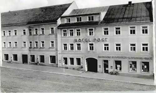 Zwiesel Niederbayern Zwiesel Hotel Post o 1963 / Zwiesel /Regen LKR