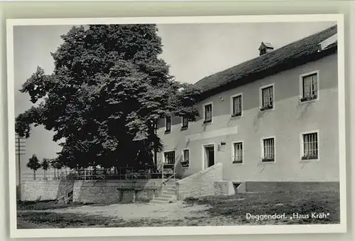 Deggendorf Donau Deggendorf Haus Kraeh ungelaufen ca. 1955 / Deggendorf /Deggendorf LKR