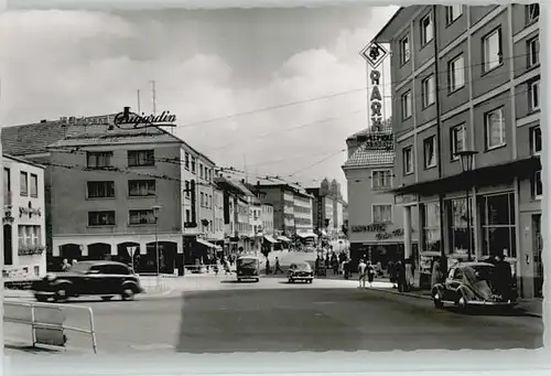 Pirmasens Pirmasens Schlossstrasse ungelaufen ca. 1955 / Pirmasens /Pirmasens Stadtkreis