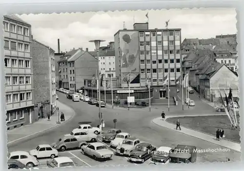 Pirmasens Pirmasens Messehochhaus ungelaufen ca. 1955 / Pirmasens /Pirmasens Stadtkreis