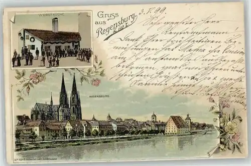 Regensburg Wurstkueche  x 1899