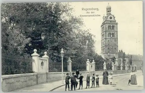 Regensburg Emmerans Kirche  x 1910
