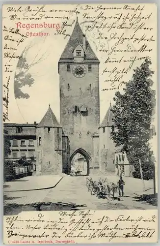 Regensburg Ostenthor x 1901