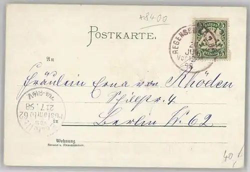 Regensburg Walhalla  x 1898