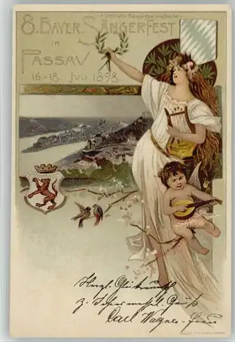 Passau Saengerfest o 1898