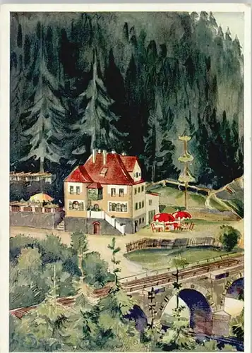 Passau Restaurant Schaibing x 1955