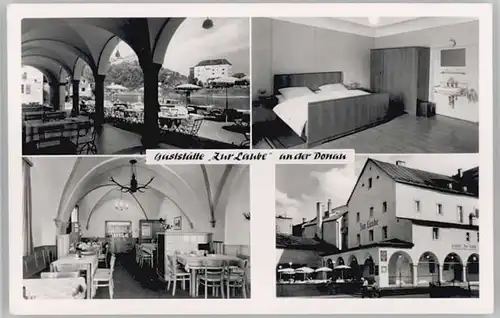 Passau Passau Gaststaette Zur Laube ungelaufen ca. 1955 / Passau /Passau LKR