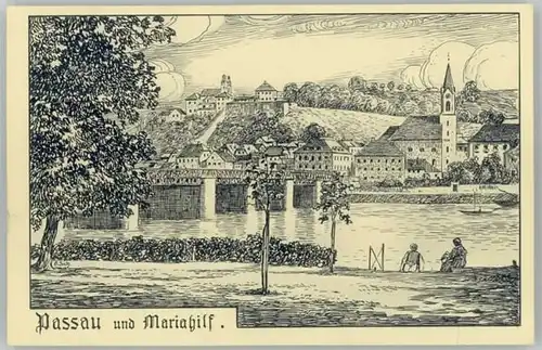 Passau Passau Mariahilf ungelaufen ca. 1920 / Passau /Passau LKR