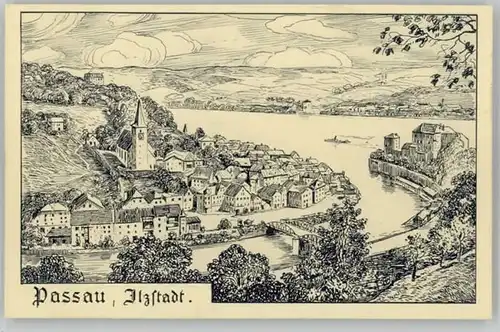 Passau Passau  ungelaufen ca. 1920 / Passau /Passau LKR