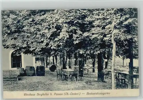Passau Weinhaus Bergkeller x 1911