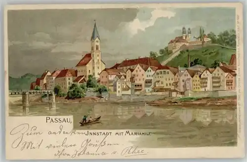 Passau Passau Innstadt Mariahilf ungelaufen ca. 1900 / Passau /Passau LKR