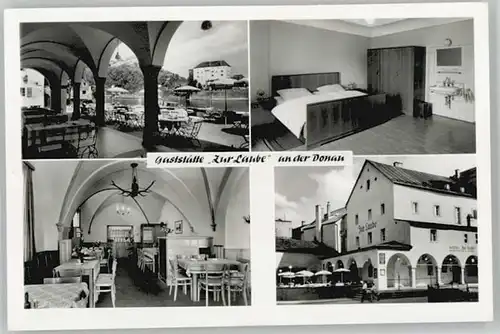 Passau Passau Gaststaette Zur Laube ungelaufen ca. 1955 / Passau /Passau LKR