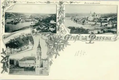 Passau Passau  ungelaufen ca. 1900 / Passau /Passau LKR