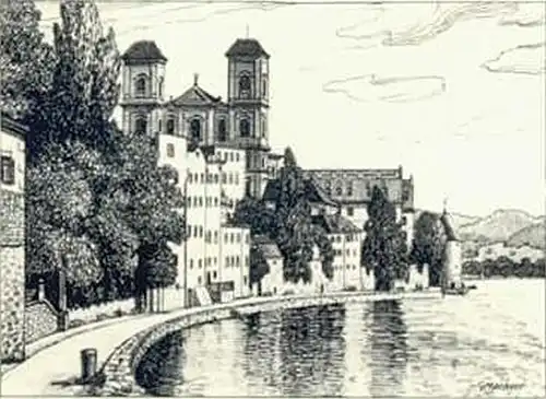 Passau Passau  ungelaufen ca. 1920 / Passau /Passau LKR