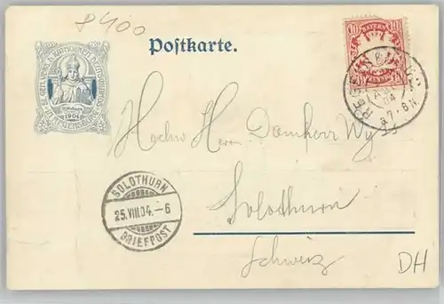 Regensburg  x 1904