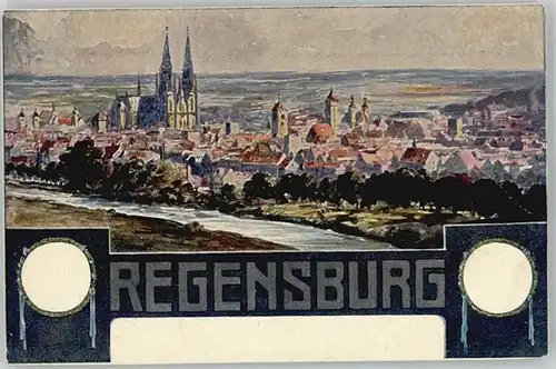 Regensburg Regensburg sifn. Josef Haseneder ungelaufen ca. 1920 / Regensburg /Regensburg LKR