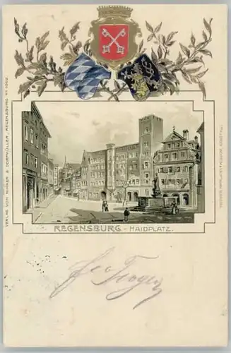 Regensburg Haidplatz x 1900