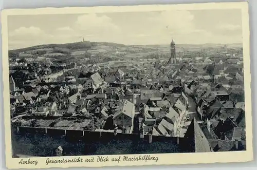 Amberg Oberpfalz Amberg  x 1939 / Amberg /Amberg Stadtkreis