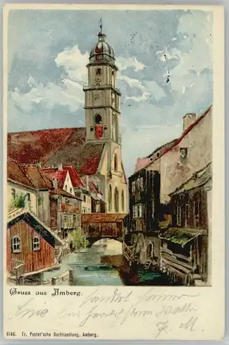 Amberg Oberpfalz Amberg  x 1900 / Amberg /Amberg Stadtkreis