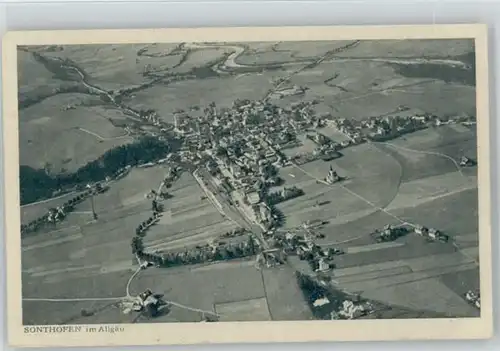 Sonthofen Oberallgaeu Fliegeraufnahme *