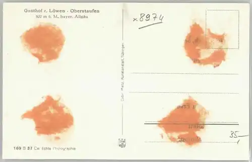 Oberstaufen Oberstaufen Gasthof Zum Loewen * / Oberstaufen /Oberallgaeu LKR