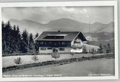 Scheidegg Allgaeu Pension Haus am Bergwald *