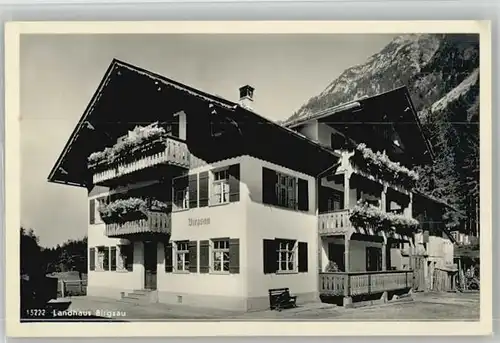 Oberstdorf Landhaus Birgsau x