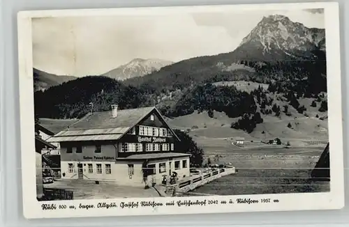 Oberstdorf Oberstdorf Gasthof Rubihorn x / Oberstdorf /Oberallgaeu LKR