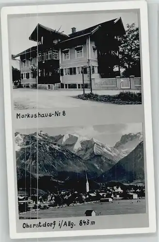 Oberstdorf Oberstdorf Markushaus x / Oberstdorf /Oberallgaeu LKR