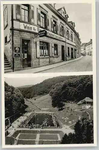 Gernsbach Gernsbach Gasthaus Pension Jockers Schwimmbad * / Gernsbach /Rastatt LKR