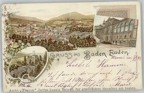 Baden-Baden Baden-Baden  x / Baden-Baden /Baden-Baden Stadtkreis