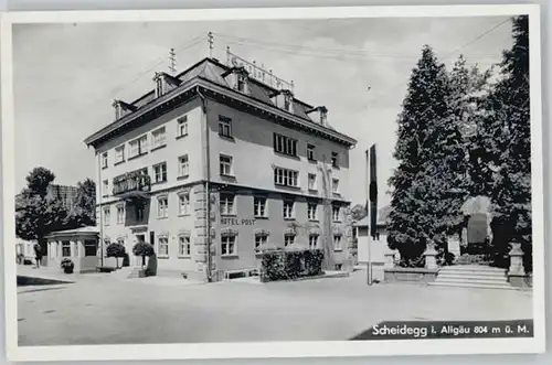 Scheidegg Allgaeu Scheidegg Allgaeu Gasthof Hotel Zur Post * / Scheidegg /Lindau LKR