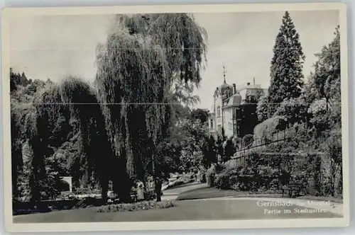 Gernsbach Partie im Stadtgarten *