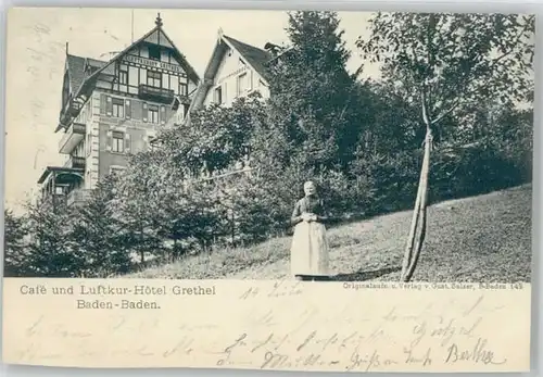 Baden-Baden Baden-Baden Hotel Grethel x / Baden-Baden /Baden-Baden Stadtkreis