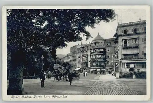 Baden-Baden Baden-Baden Fuerstenhof * / Baden-Baden /Baden-Baden Stadtkreis