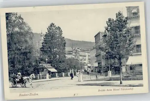 Baden-Baden Baden-Baden Hotel Fuerstenhof * / Baden-Baden /Baden-Baden Stadtkreis