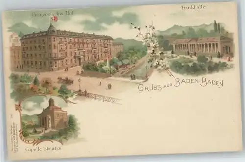 Baden-Baden Baden-Baden Franzoesischer Hof * / Baden-Baden /Baden-Baden Stadtkreis
