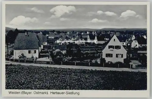 Weiden Oberpfalz Weiden Oberpfalz Harbauer-Siedlung * 1955 / Weiden i.d.OPf. /Weiden Stadtkreis