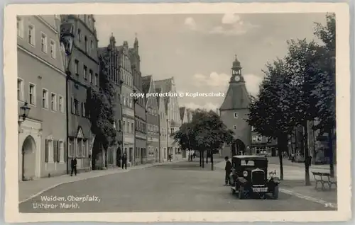 Weiden Oberpfalz Unterer Markt x 1942