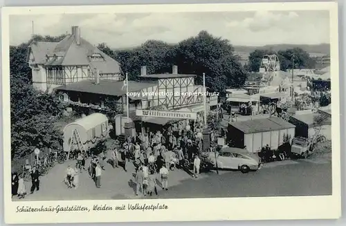 Weiden Oberpfalz Weiden Oberpfalz Schuetzenhaus-Gaststaetten * 1940 / Weiden i.d.OPf. /Weiden Stadtkreis