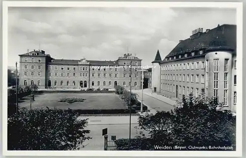 Weiden Oberpfalz Bahnhofplatz * 1940