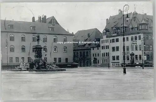 Nuernberg Hochwasser-Katastrophe Hauptmarkt x 1909