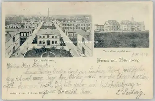 Nuernberg Verwaltungsgebaeude x 1902