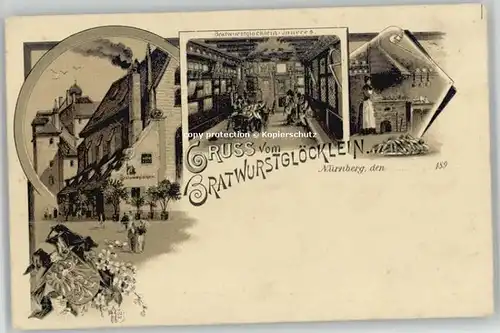Nuernberg Bratwurstgloecklein * 1900