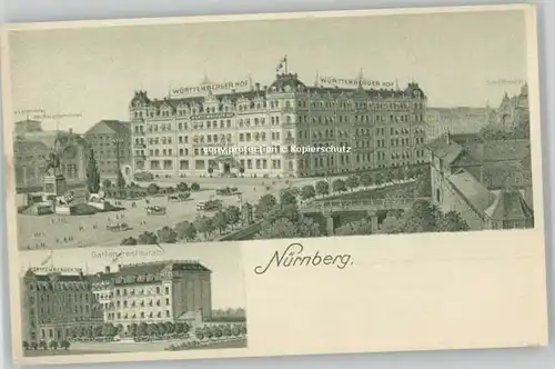 Nuernberg Wuerttemberger Hof * 1913