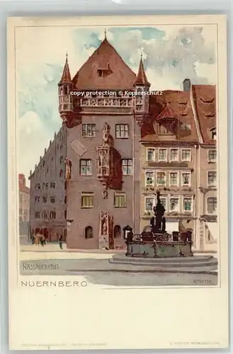 Nuernberg Nassauer Haus * 1900