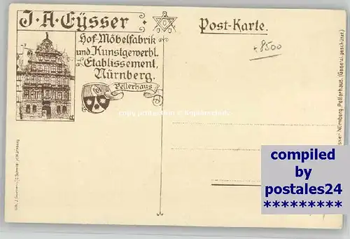 Nuernberg Nuernberg Peter Vischer Pellerhaus * 1910 / Nuernberg /Nuernberg Stadtkreis