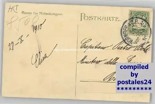 Nuernberg Lebensversicherungs-Bank x 1910