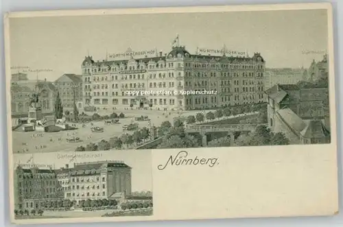 Nuernberg Wuerttemberger Hof * 1920